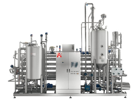 EASY.ThermT: pasteurisation units for final syrup, finished drink, fruit juices